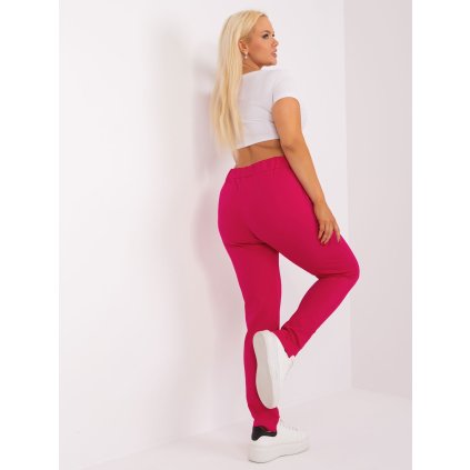 Dámské teplákové kalhoty RV-DR-8930.62 (Velikost 3XL, Barva Fuchsiová)