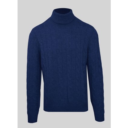 Pánský svetr IUM024FCB22 Malo Optimum (Barva Modrá, Velikost 2XL)
