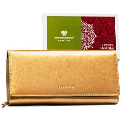 Elegantní dámská peněženka z lakované kůže