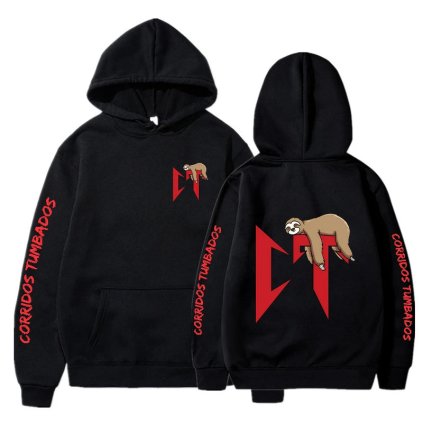 Unisex mikina s potiskem CT lenouch (Barva Červená, Velikost 2XL)