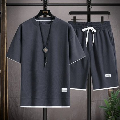 Pánský sportovní set baseball tričko + šortky
