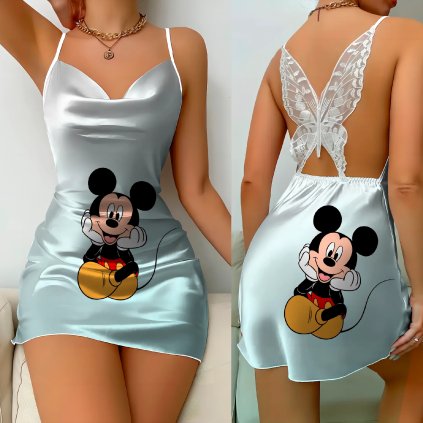 Dámská pyžama Mickey Mouse s motýlkem vzadu (Barva (varianta) D25155-B, Velikost M)