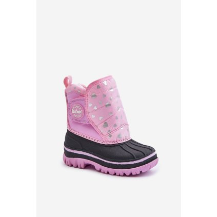 Dětské Sněhule Na Suchý Zip Lee Cooper LCJ-24-44-2863K (Velikost 22)
