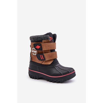 Dětské Sněhule Na Suchý Zip Lee Cooper LCJ-24-44-2864K (Velikost 32)
