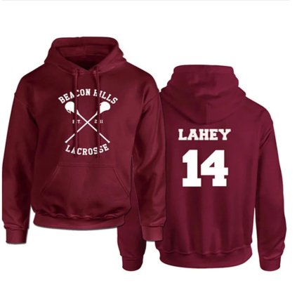 Unisex mikina s nápisy (Barva (varianta) Burgundy11, Velikost S)