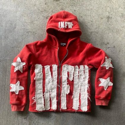 Unisex mikina s nášivkami