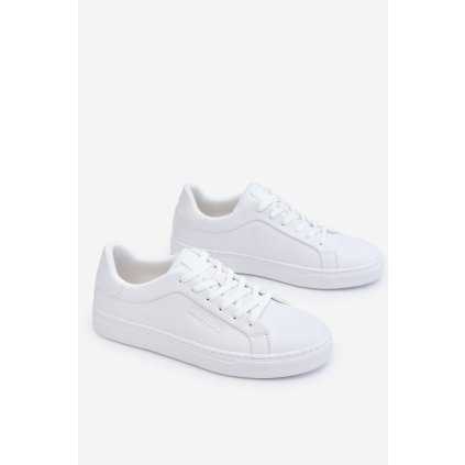 Pánské sportovní boty Memory Foam Big Star LL174193 (Velikost 44, Barva Bílá)