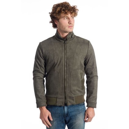 Pánská bunda CLC6 ALI Roberto Pepe Luxury (Barva Zelená, Velikost 46)