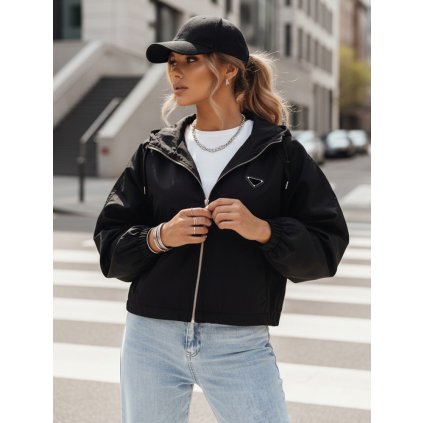 Dámská bunda oversize CATRAL   TY4189 (Velikost ONE SIZE, Barva Černá)