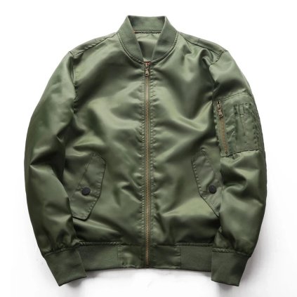 Pánská bunda bomber pilot bez kapuce