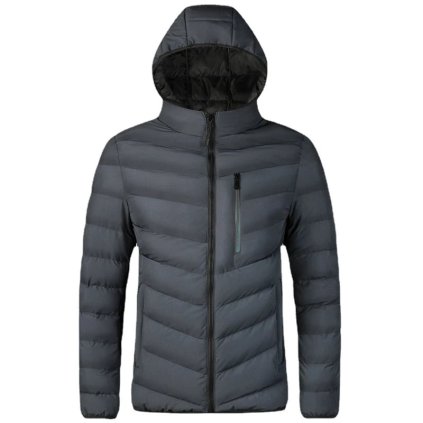Pánská zimní bunda ND788 (Barva Modrá, Velikost XL)