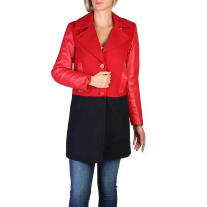 Dámský kabát 6ZYK05_YNEBZ Armani Exchange (Barva Červená, Velikost XS)