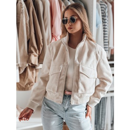 Dámská bunda přechodná bomber oversize LUMINA TY4793
