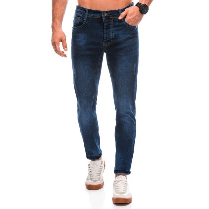 Men's jeans P1427 (Velikost 29, Barva Modrá)