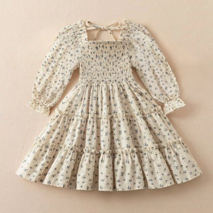 Vintage šaty s květinami (Barva (varianta) Long Sleeves25, Velikost 3T)
