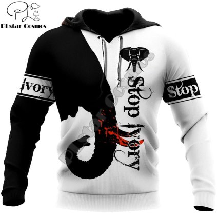 Unisex mikina s potiskem CS932 slon Elephant (Barva (varianta) Hoodies, Velikost XS)