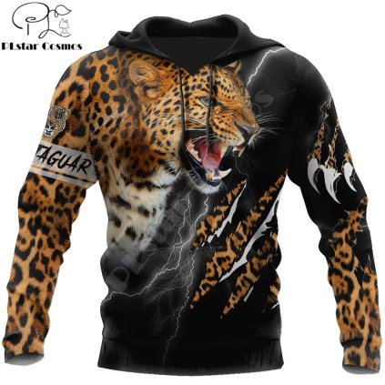 Unisex mikina s celoplošným potiskem CS932 tygr tiger (Barva (varianta) Zip hoodies, Velikost 4XL)