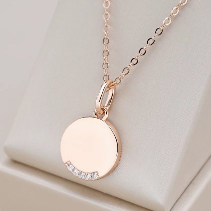 Elegantní náhrdelník s přívěskem (Barva (Varianta) H0613)