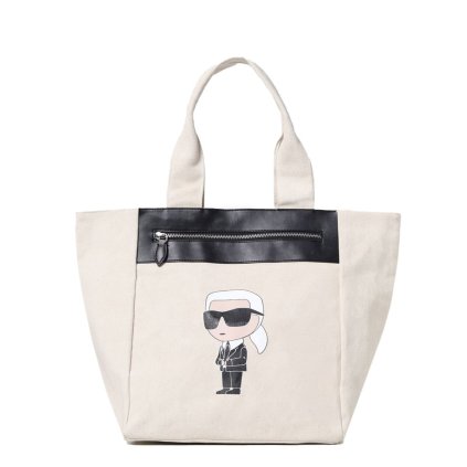 Dámská shopper kabelka 230W3015 Karl Lagerfeld (Barva Hnědá)