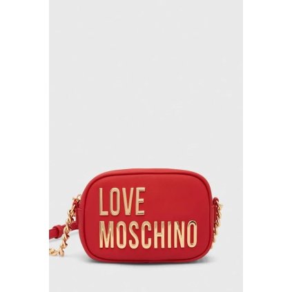 Dámská kabelka přes rameno JC4026PP1LKD Love Moschino (Barva Červená)