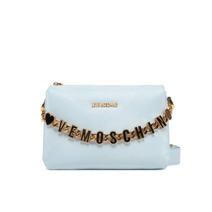 Dámská kabelka na rameno JC4072PP1ML1 Love Moschino (Barva Modrá)