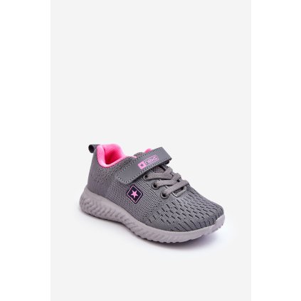 Dětské sportovní boty na zip Brego (Velikost 30, Barva Šedá)