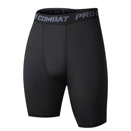 Pánská fitness šortky s nápisy