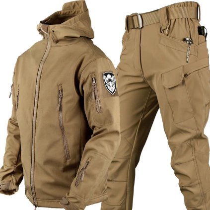 Pánský maskáčový set bunda a kalhoty