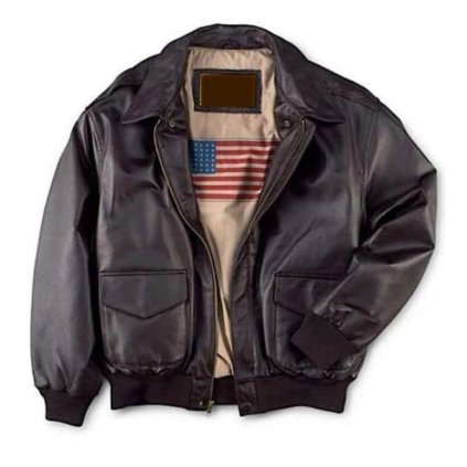 Pánská retro bunda na zip (Barva Světle hnědá, Velikost 2XL)