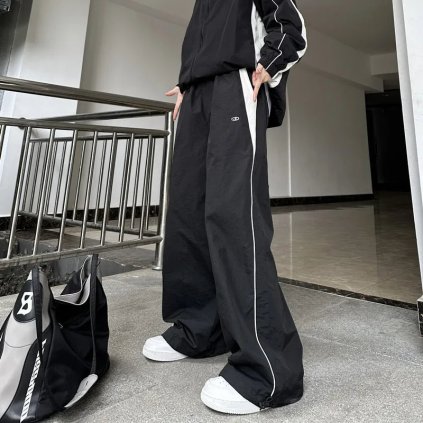 Široké unisex tepláky Streetwear Oversized