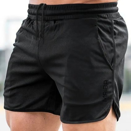 Klasické sportovní šortky (Barva Černá, Velikost 2XL)