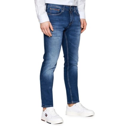Pánské džíny DM0DM09549- Tommy Hilfiger (Barva Modrá, Velikost 33|L32)