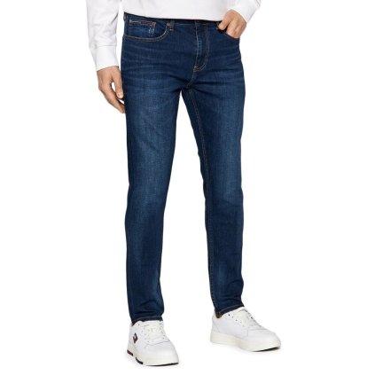 Pánské džíny DM0DM09552- Tommy Hilfiger (Barva Modrá, Velikost 31|L30)