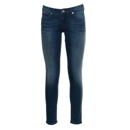 Dámské džíny DW0DW09214- Tommy Hilfiger (Barva Modrá, Velikost 26|L30)