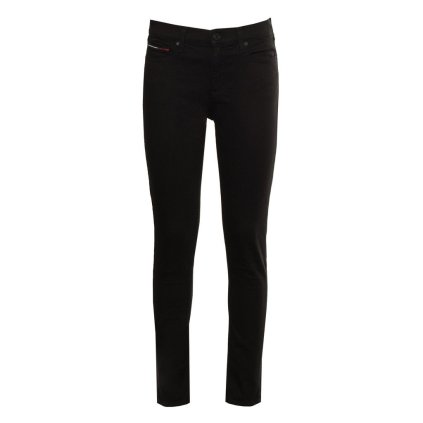Dámské džíny DW0DW09216- Tommy Hilfiger (Barva Černá, Velikost 26|L30)