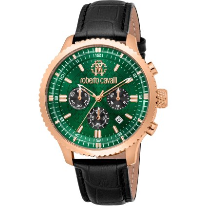 Pánské hodinky RC5G127L0035 Roberto Cavalli (Barva Černá)