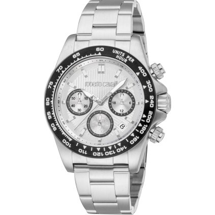 Pánské hodinky RC5G135M0065 Roberto Cavalli (Barva Šedá)
