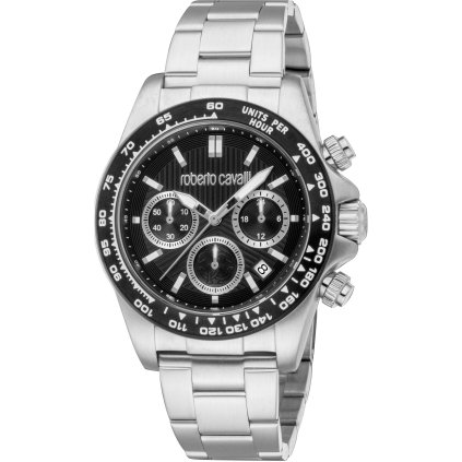 Pánské hodinky RC5G135M0075 Roberto Cavalli (Barva Šedá)