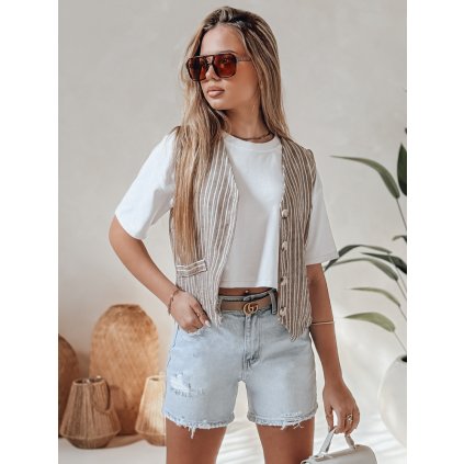 Dámské džínové šortky SUMMER JEAN SY0484 (Velikost S, Barva Nebeská)
