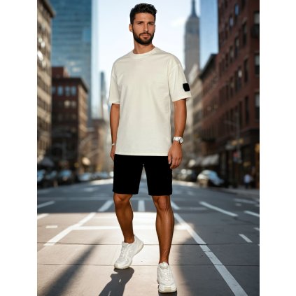 Set pánský komplet  AX0806 (Velikost L, Barva Bílá)