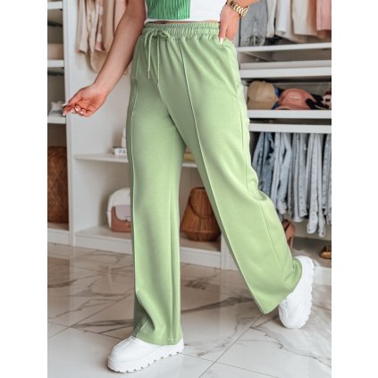 Dámské kalhoty teplákové DRESSANIK UY2698 (Velikost ONE SIZE, Barva Zelená)