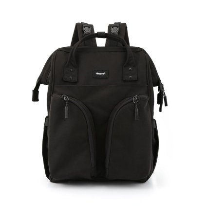 prostorný batoh s vnější kapsou (Barva Černá)