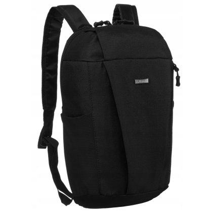 Malý polyesterový turistický batoh (Barva Černá)