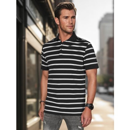 Pánská košile polo s pruhy PX0636