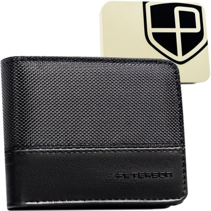 Módní pánská peněženka s RFID systémem
