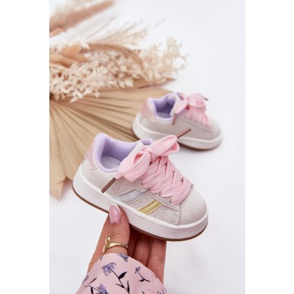 Sportovní boty dětské sneakers na suchý zip multikolor Celyna (Velikost 30, Barva Barevná)