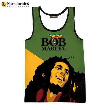 Pánské tílko Bob Marley – unisex tílko s potiskem reggae