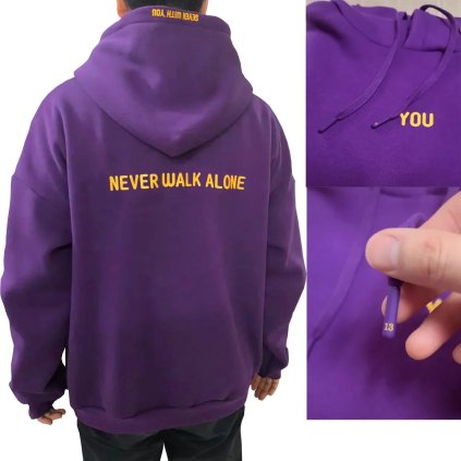 mikina pro páry – unisex hoodie „Same As You“