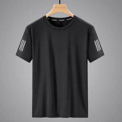 sportovní tričko s krátkým rukávem – rychleschnoucí a prodyšné (Barva (Varianta) Pure Gray, Velikost 3XL)