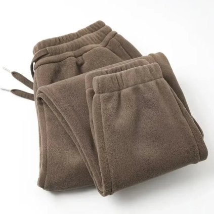 Zateplené kalhoty z manšestru – volné zimní pro ženy i muže (Barva (Varianta) Gray, Velikost 3XL)